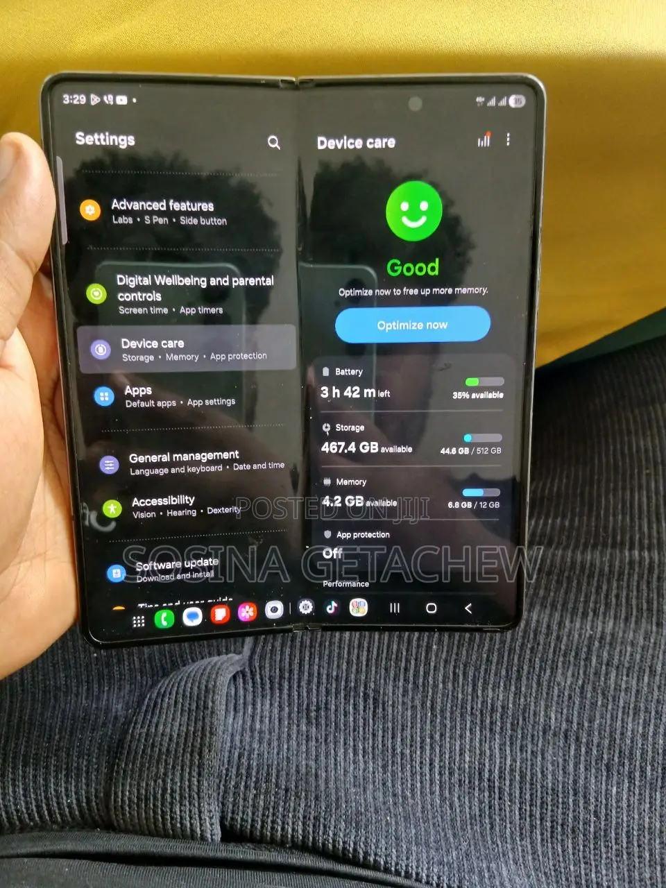 Samsung Galaxy Z Fold4 512 GB Black