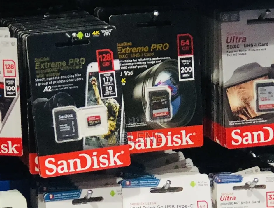Extreme Pro 64gb Camera Card