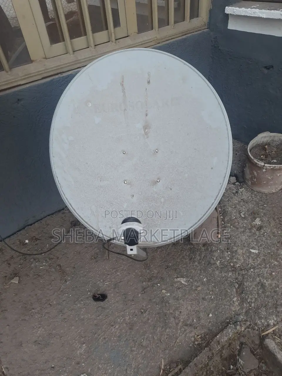 Receiver With Dish Complete Set