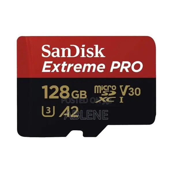 128 Camera Card With Adapter (Extreme Pro )