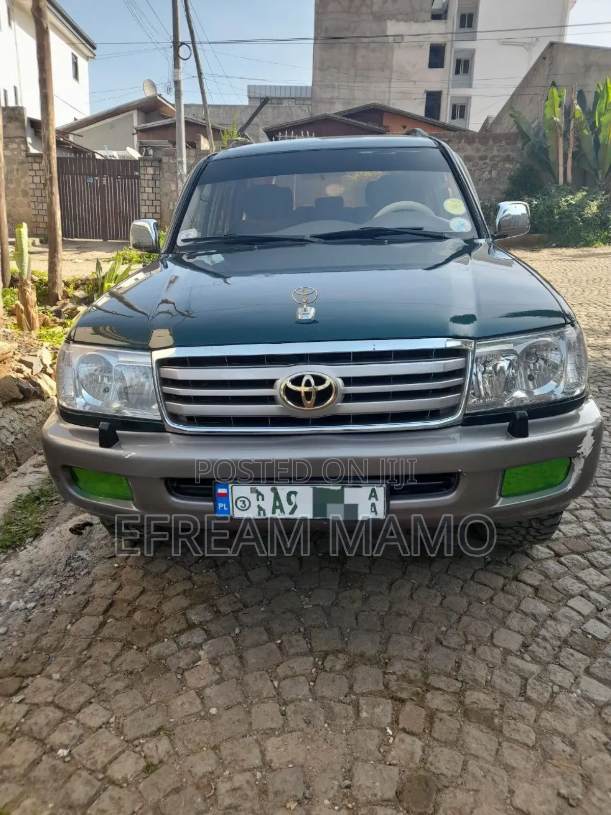 Toyota Land Cruiser 2003 Green