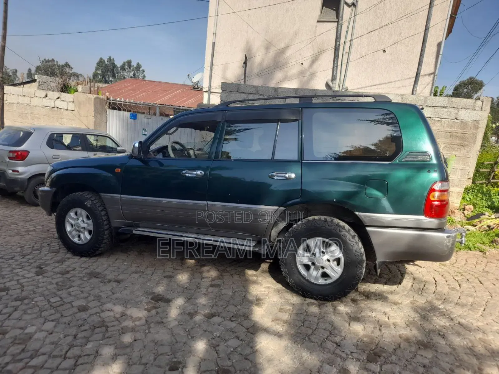 Toyota Land Cruiser 2003 Green