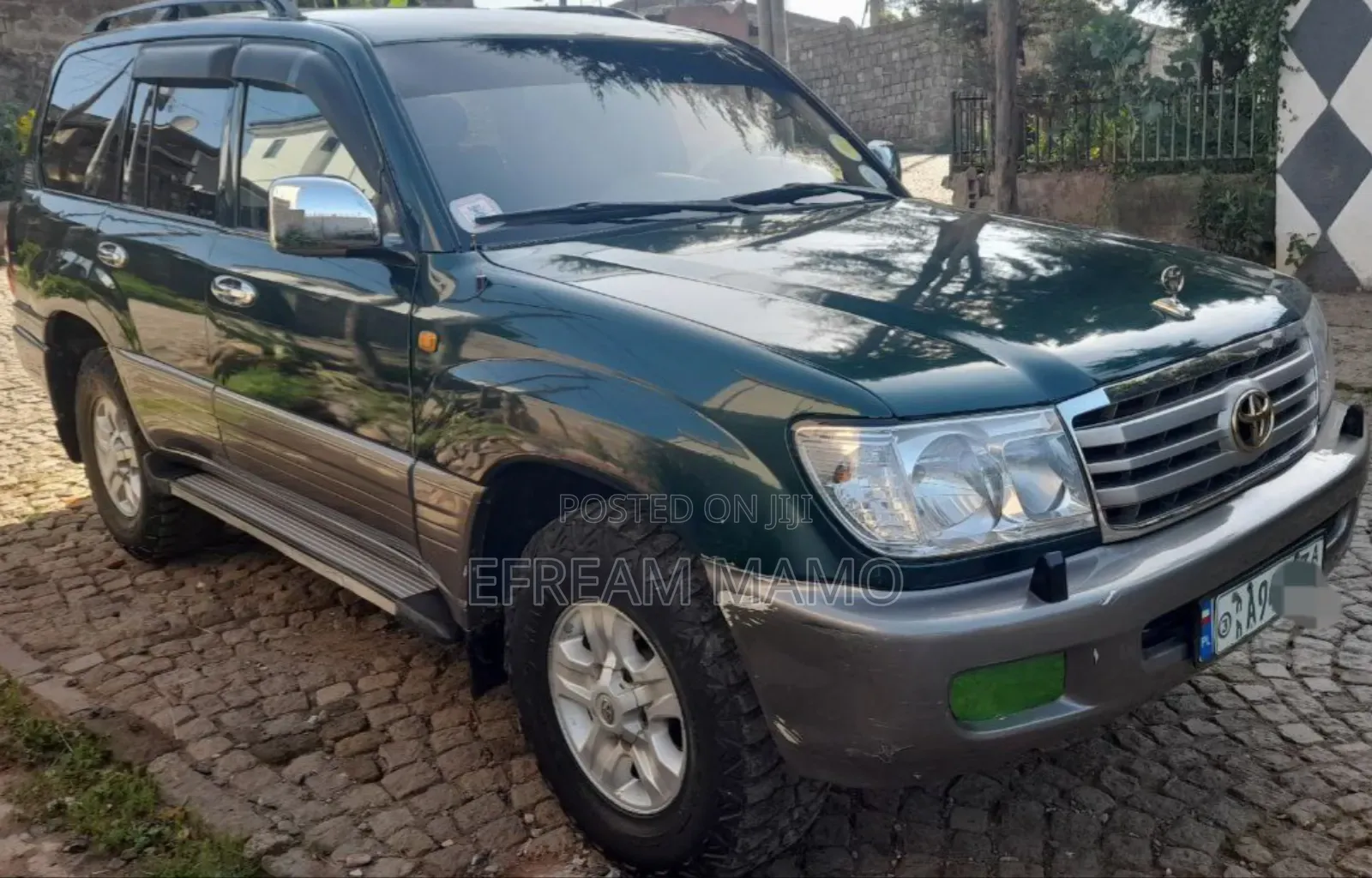 Toyota Land Cruiser 2003 Green