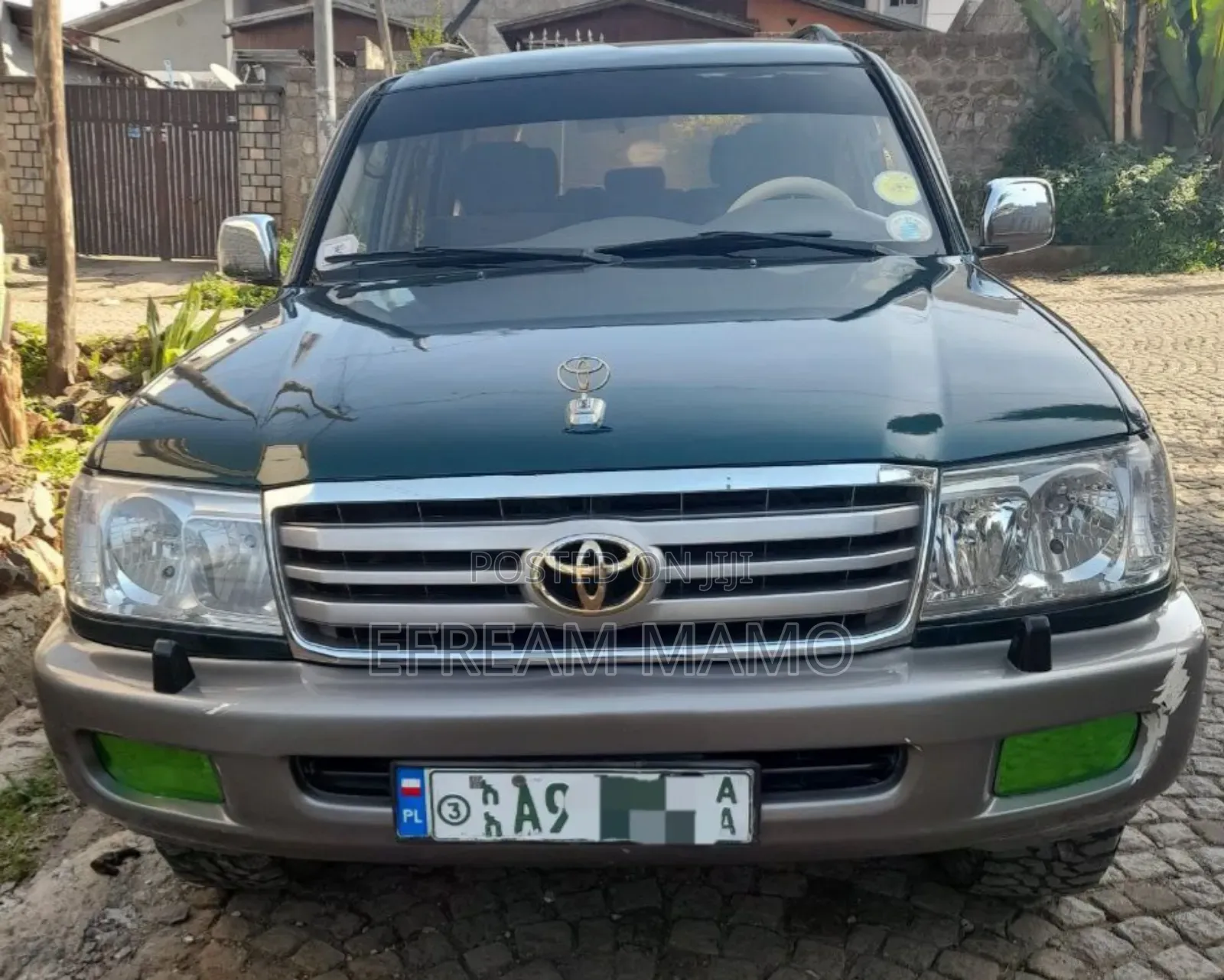 Toyota Land Cruiser 2003 Green