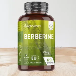 Pure Berberine 500mg , 120 Vegan Capsules