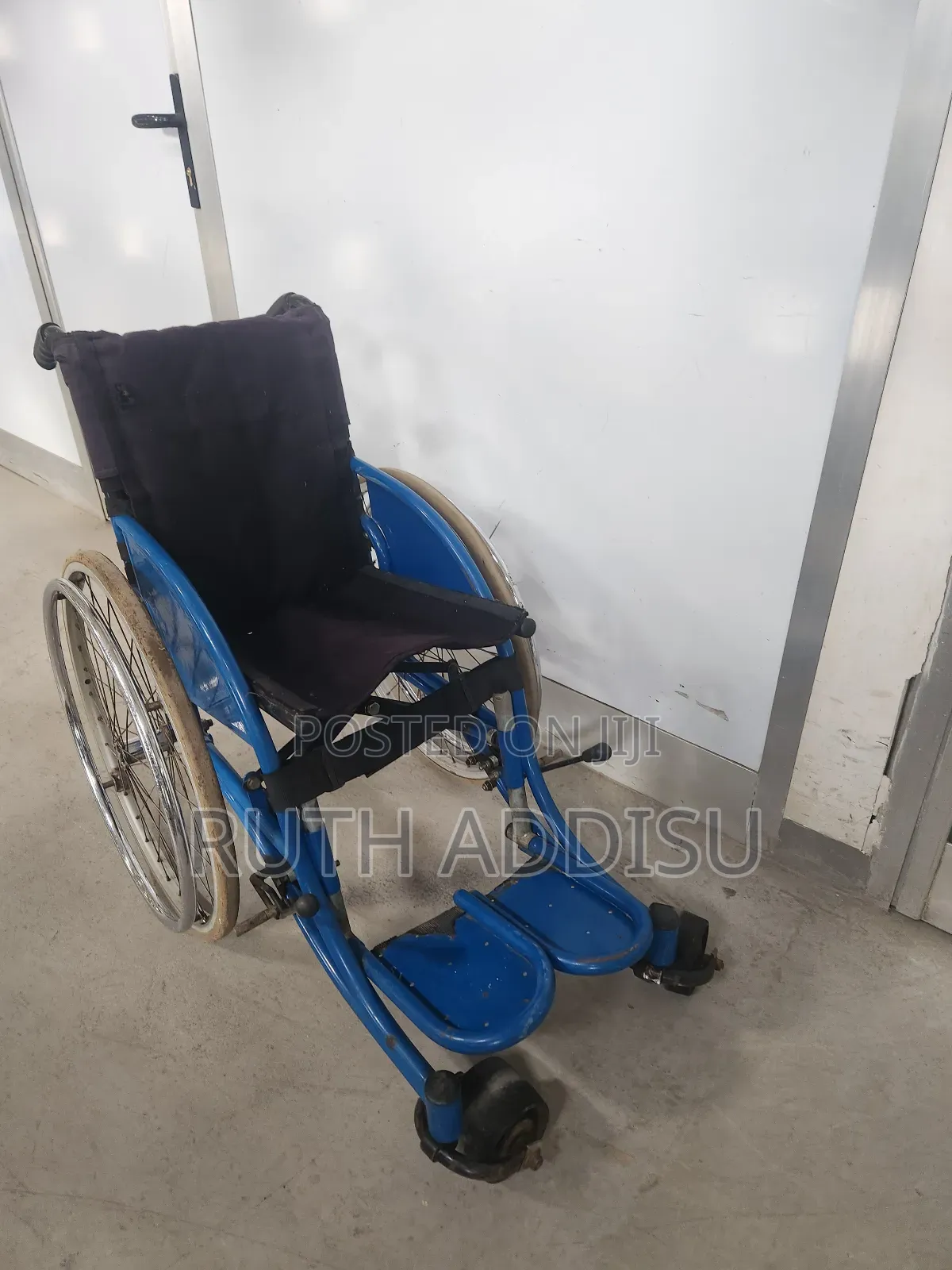 The Old Hospital From the Inside. Disabled Wheelchair For Ethiopia