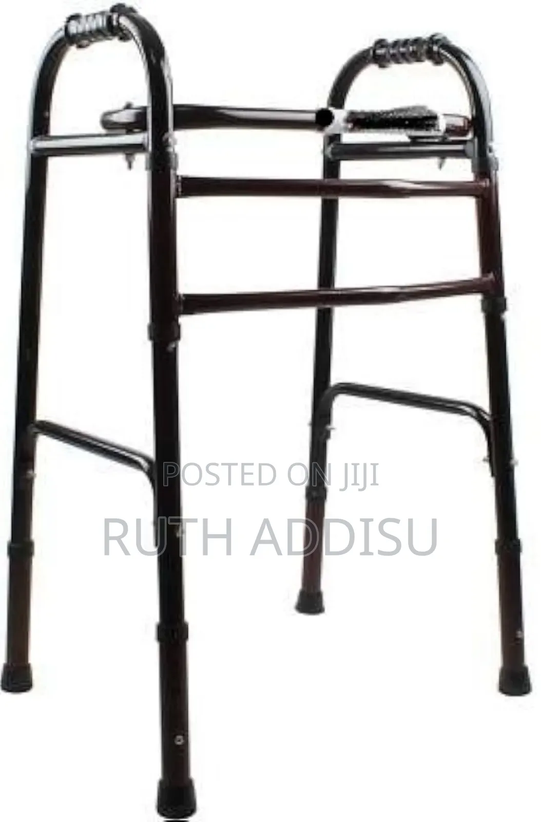 Stainless Steel Walkers for Elderly - Durable Adjustable ወከር