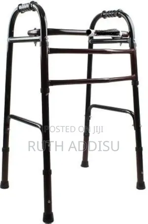 Stainless Steel Walkers for Elderly - Durable Adjustable ወከር