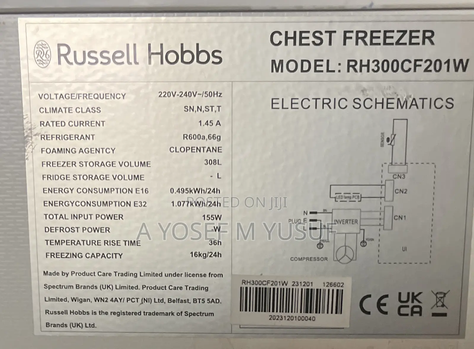 Chest Freezer