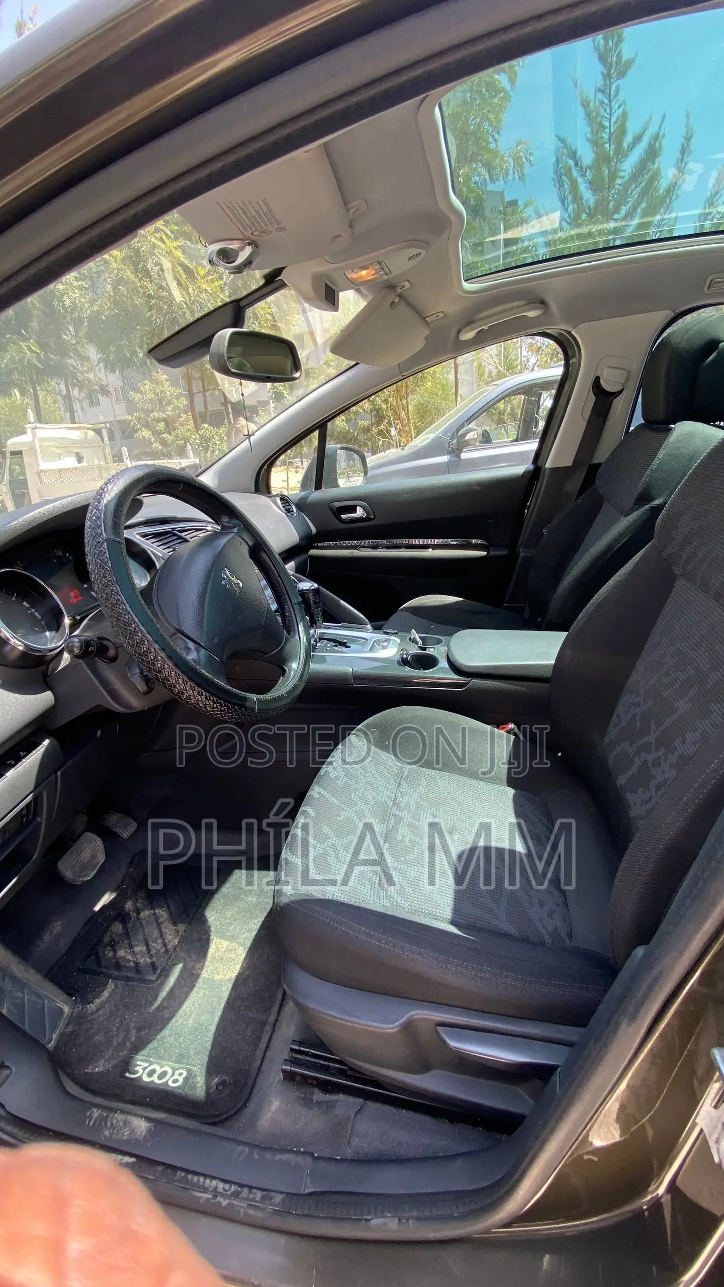 Peugeot 3008 2014 Brown