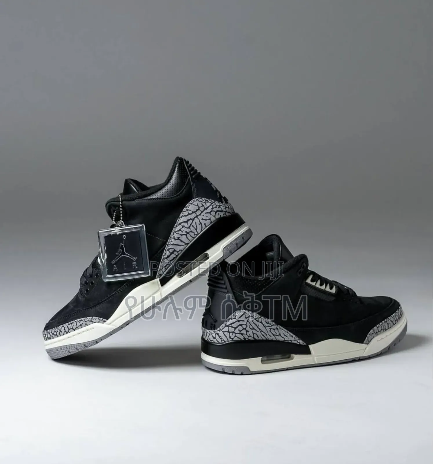 Original Air Jordan 3retro ‘Off Noir’ Men’S Shoes
