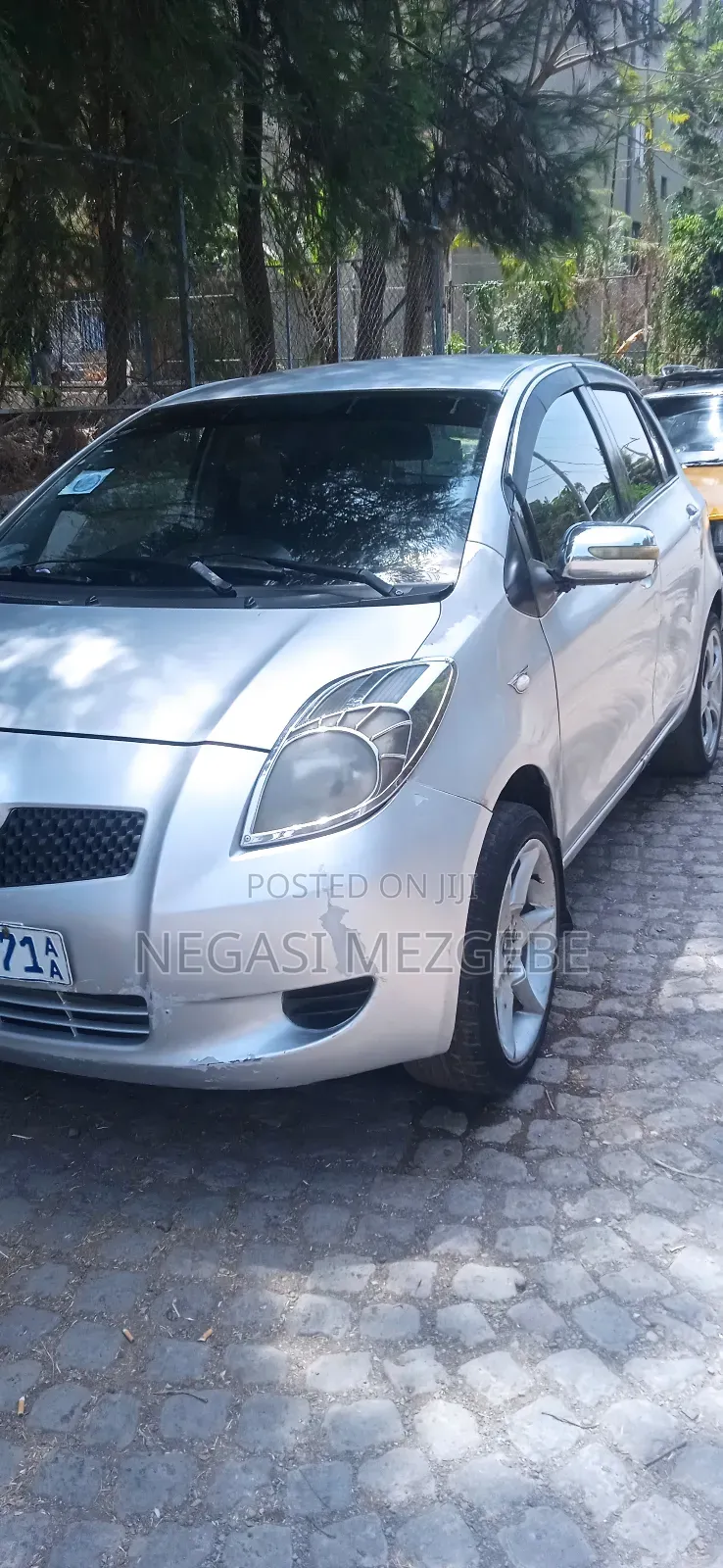Toyota Yaris 2007 Silver