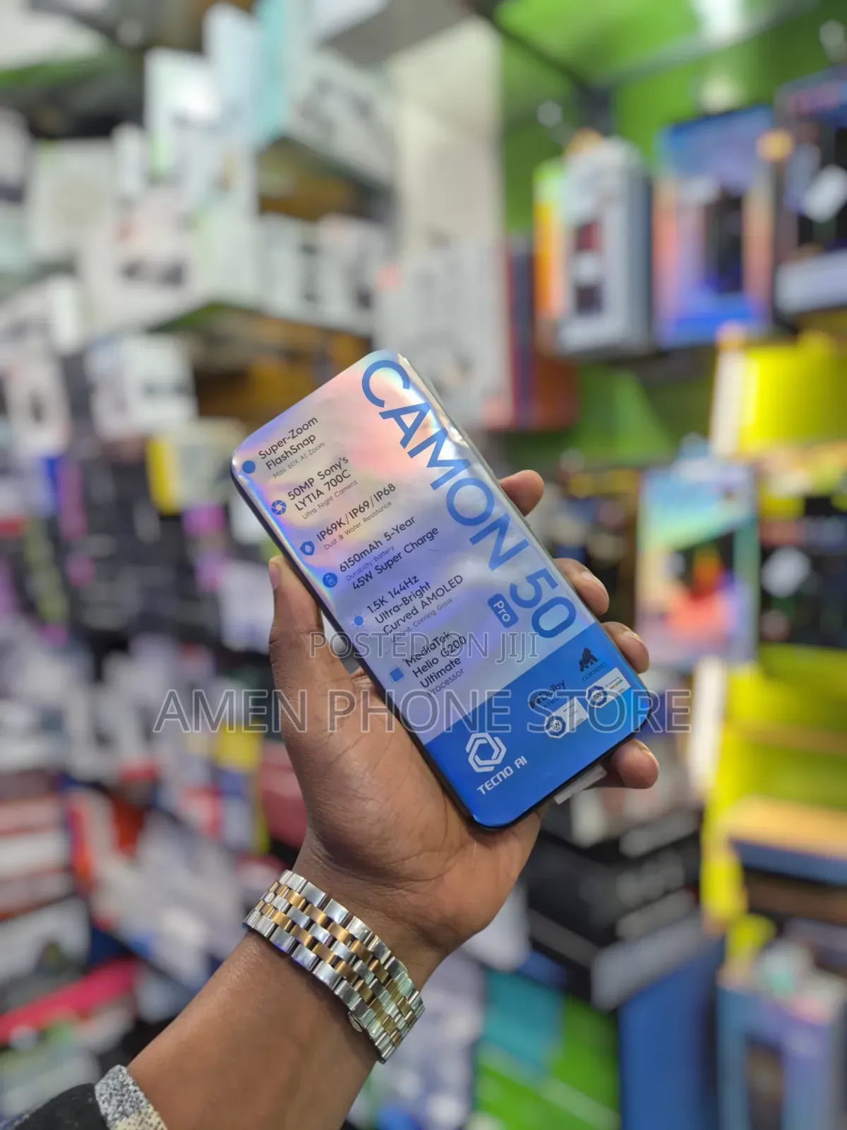 New Tecno Camon 50 256 GB