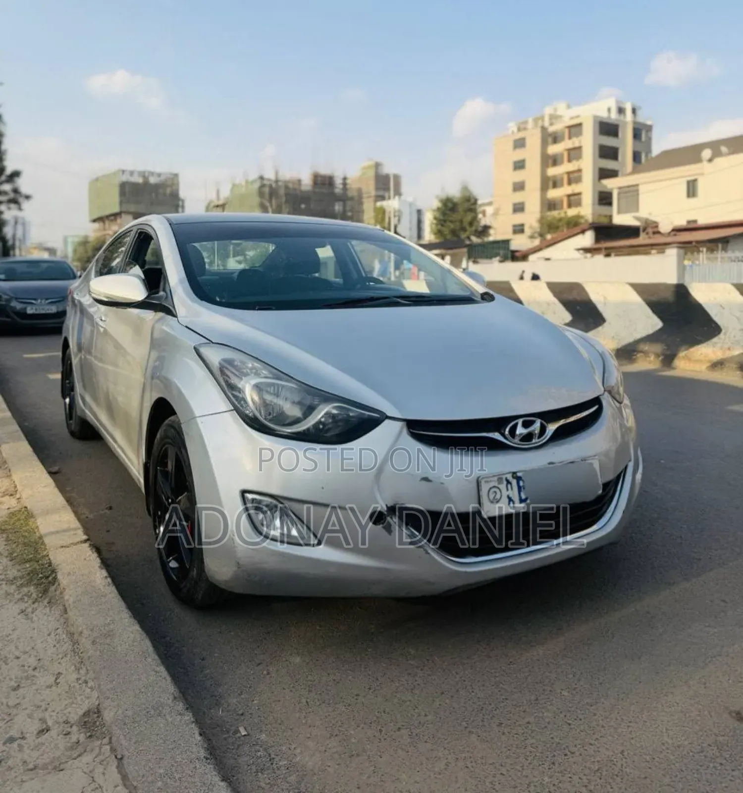 Hyundai Elantra Limited 2012 Silver