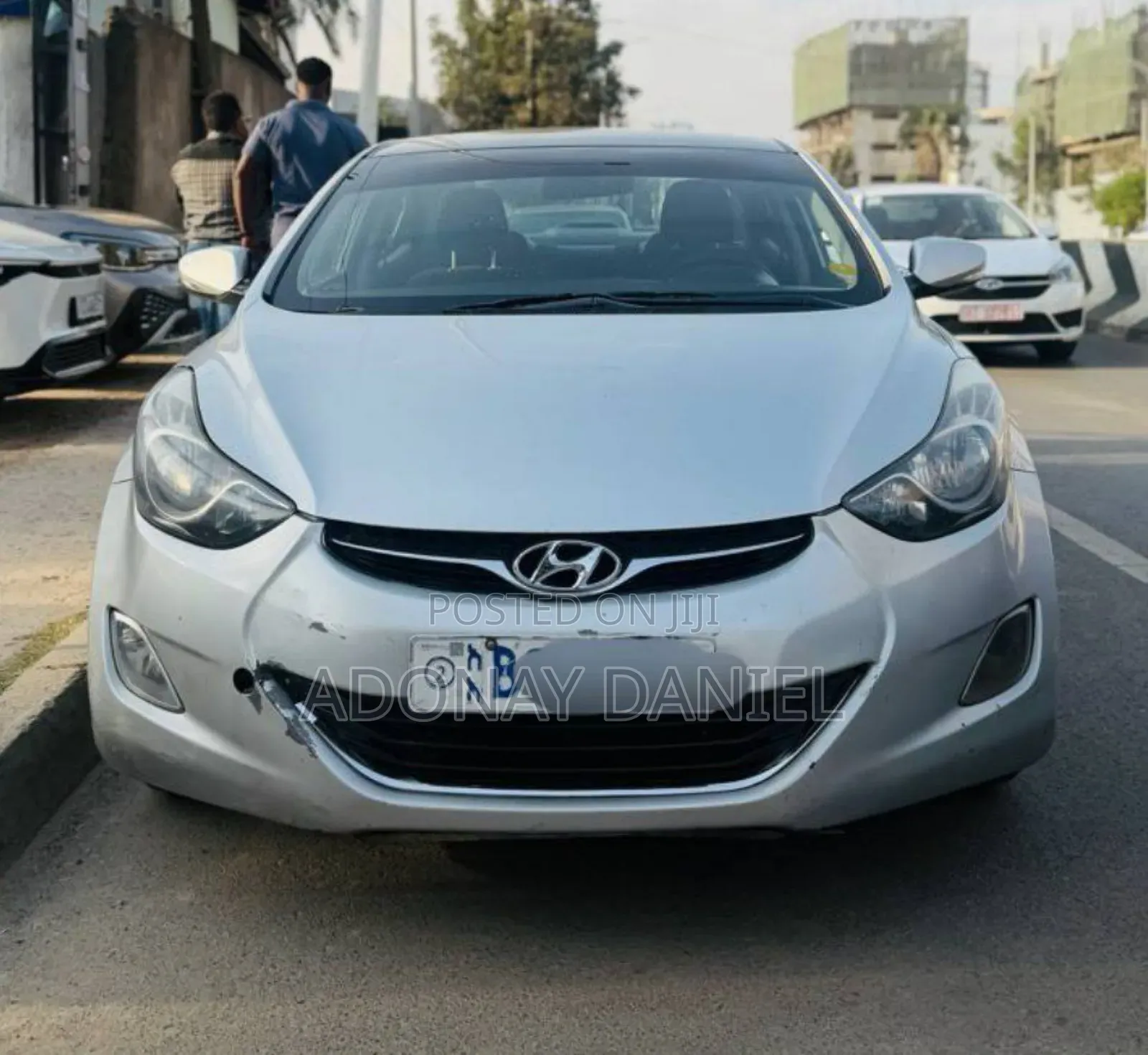 Hyundai Elantra Limited 2012 Silver