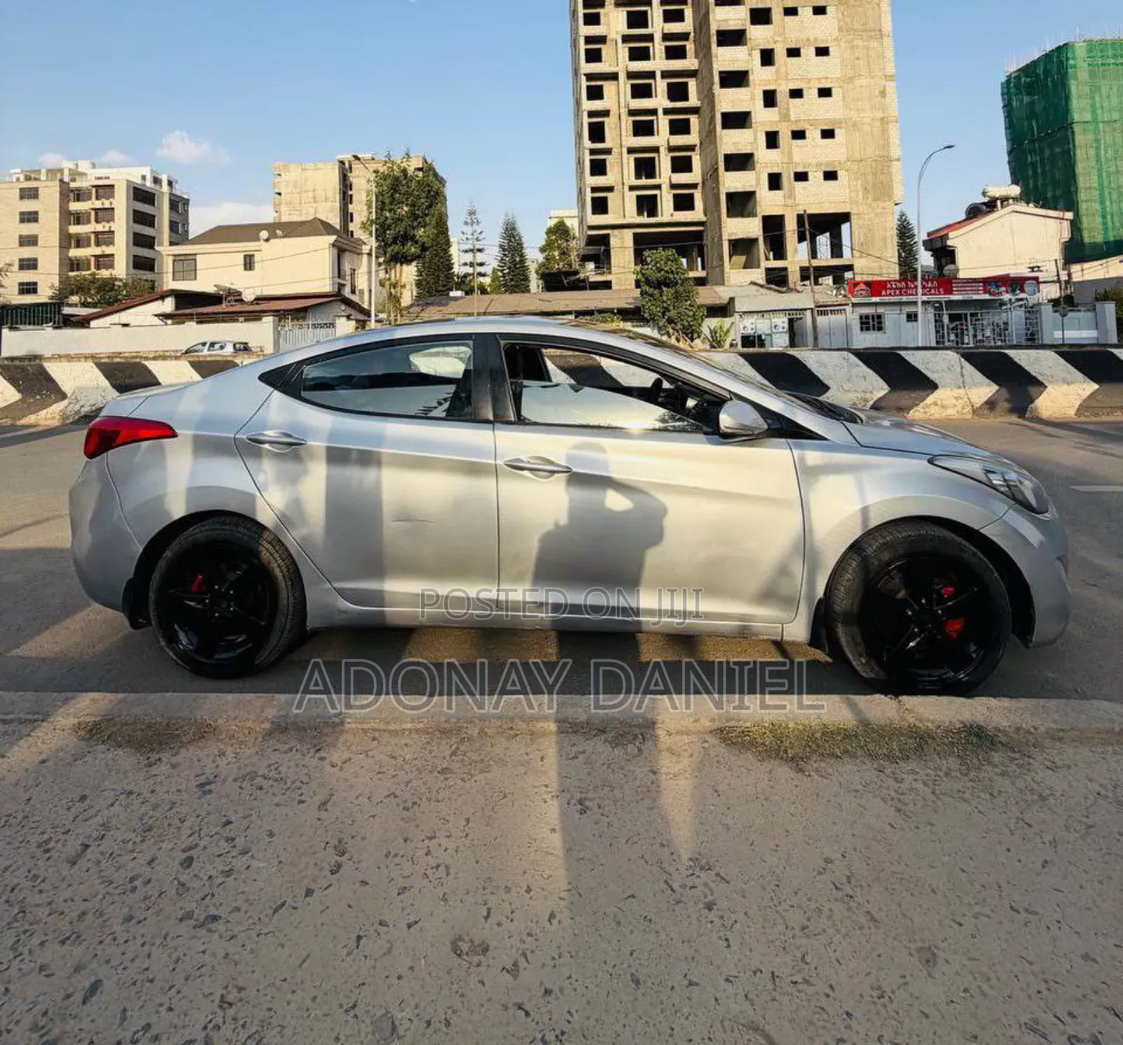 Hyundai Elantra Limited 2012 Silver