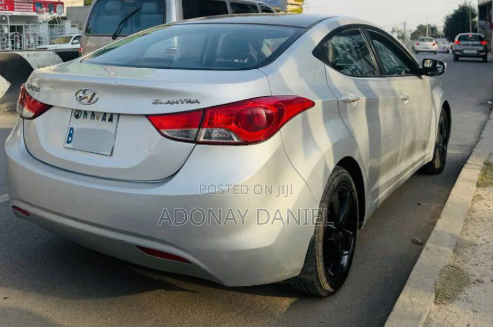 Hyundai Elantra Limited 2012 Silver