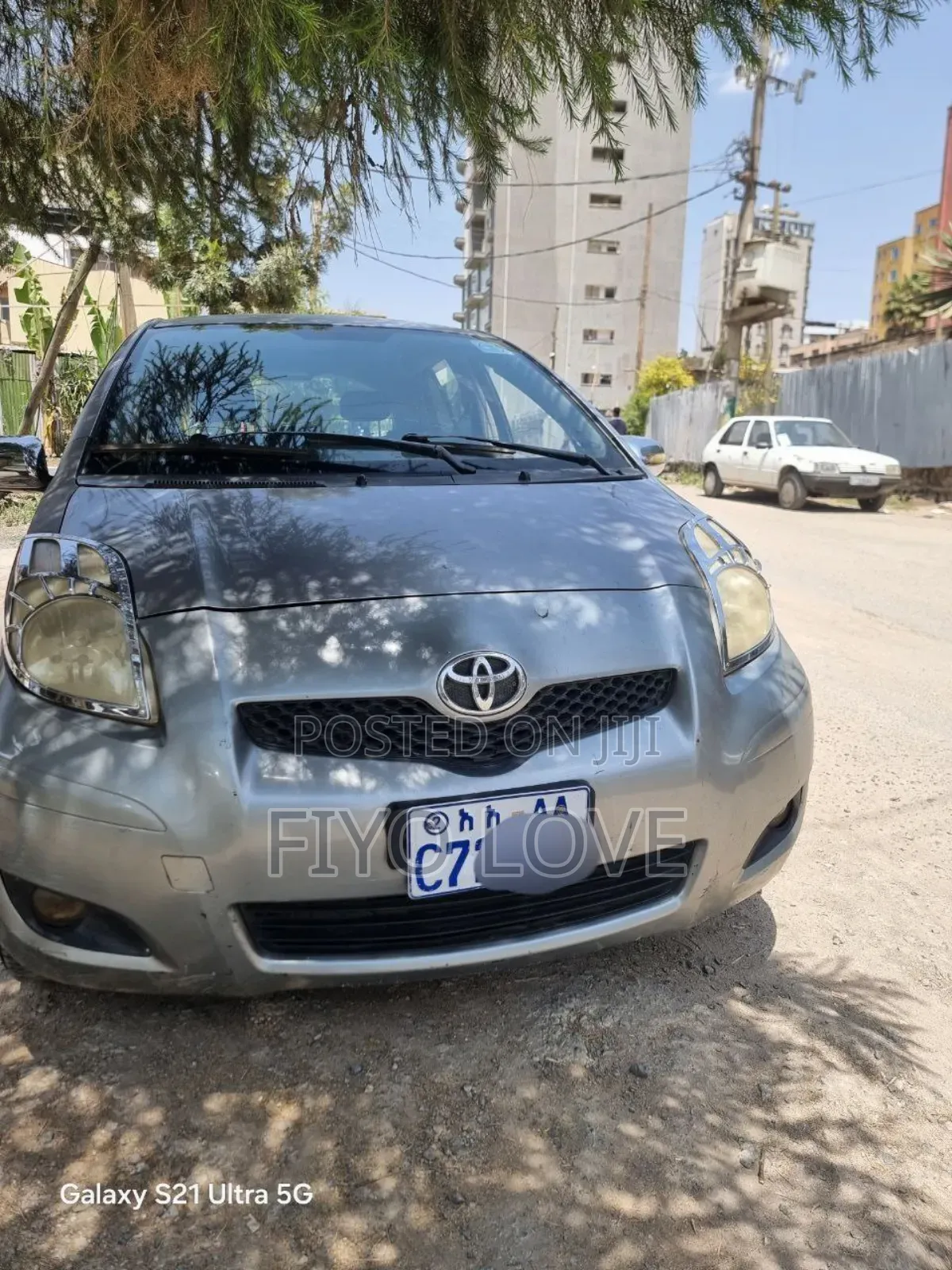 Toyota Yaris 2008 Gray