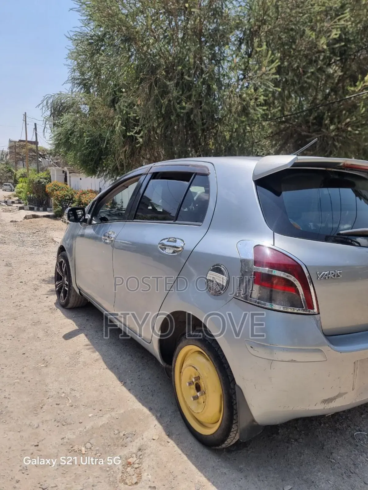 Toyota Yaris 2008 Gray