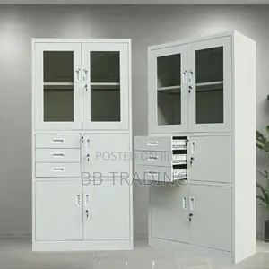 Imported Half Glass Shelf With Drawers