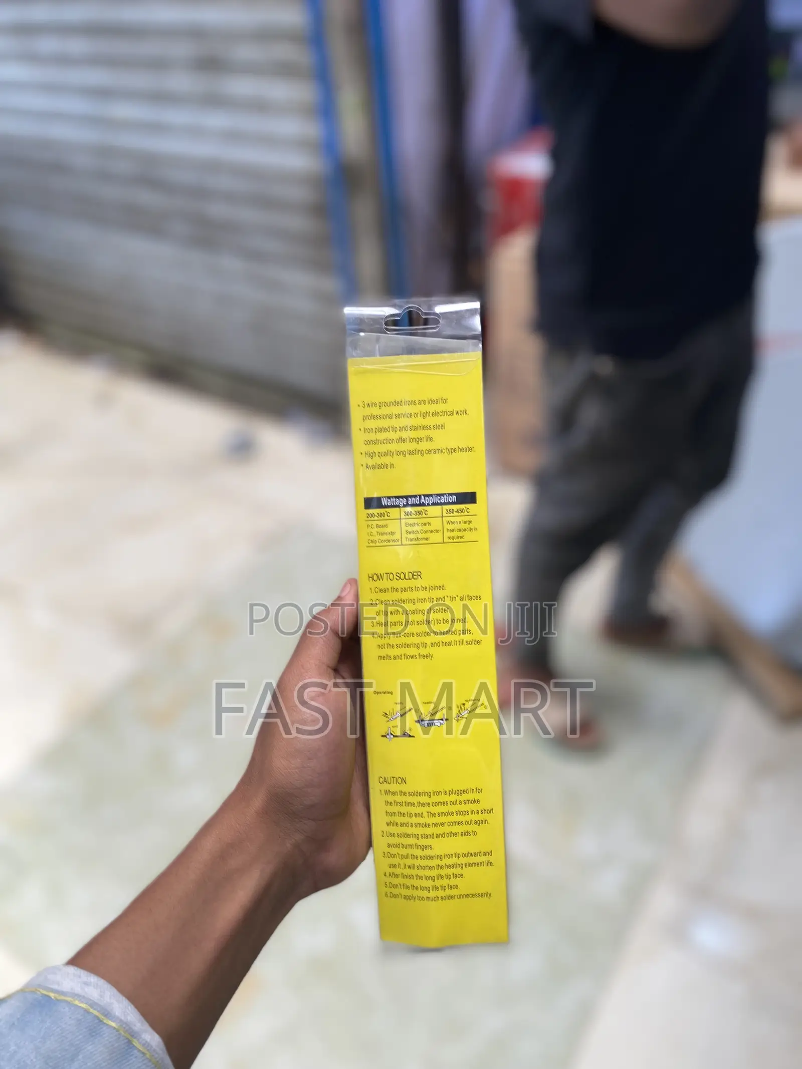 Adjustable Temperature Soldering Iron - 220v 60w