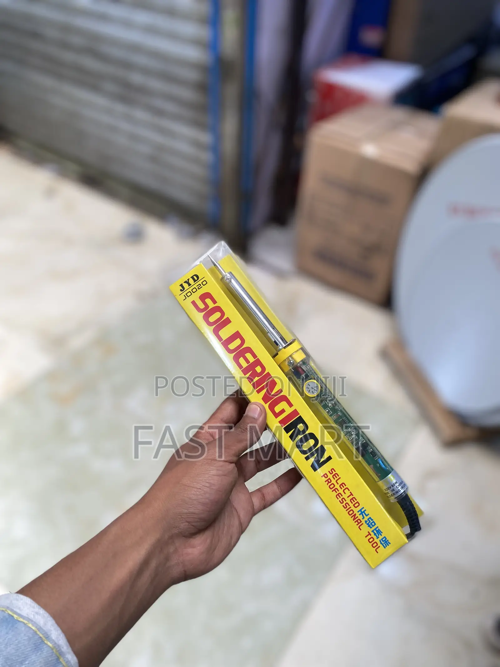 Adjustable Temperature Soldering Iron - 220v 60w