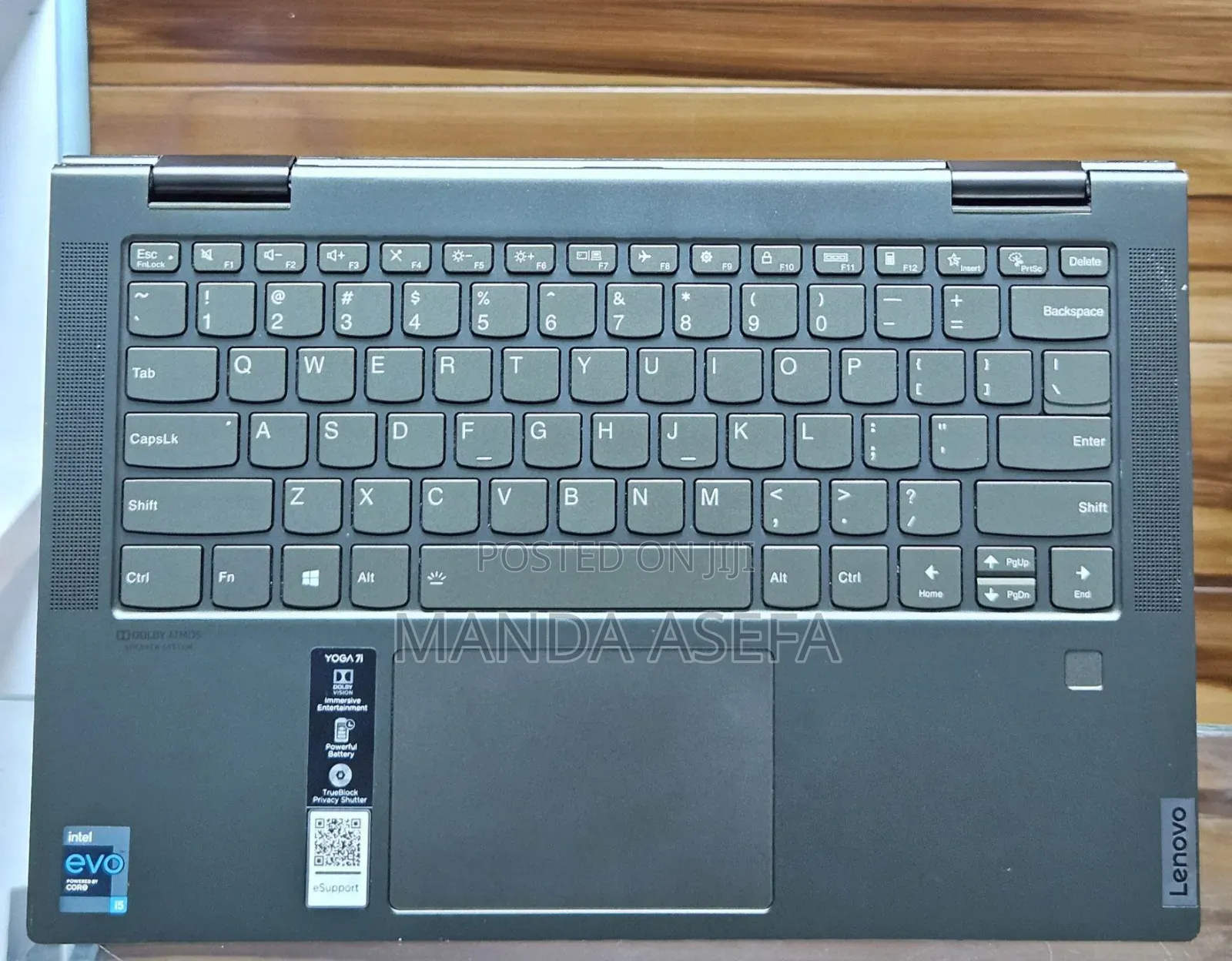 New Laptop Lenovo Yoga 7i 16GB Intel Core i5 SSD 512GB