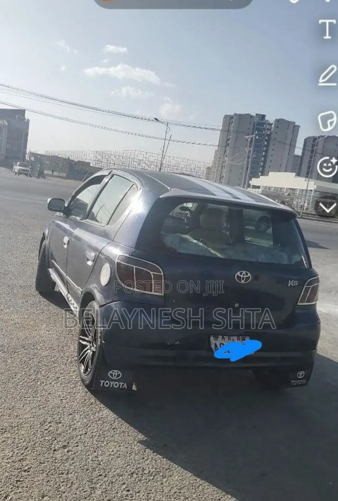 Toyota Vitz 1999 Black