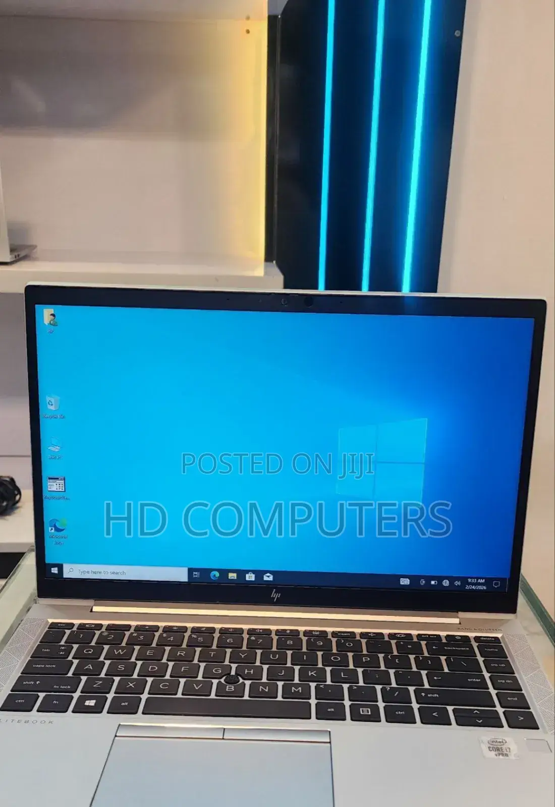 New Laptop HP EliteBook 840 G7 16GB Intel Core i7 SSD 512GB