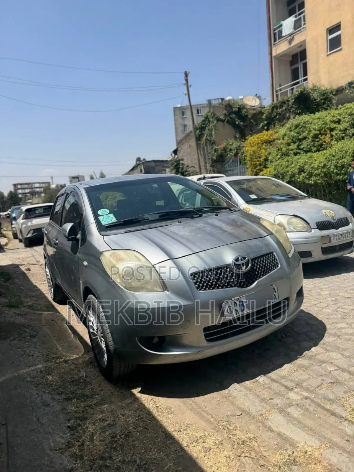 Toyota Yaris 1.0 VVT-i 2007 Gray