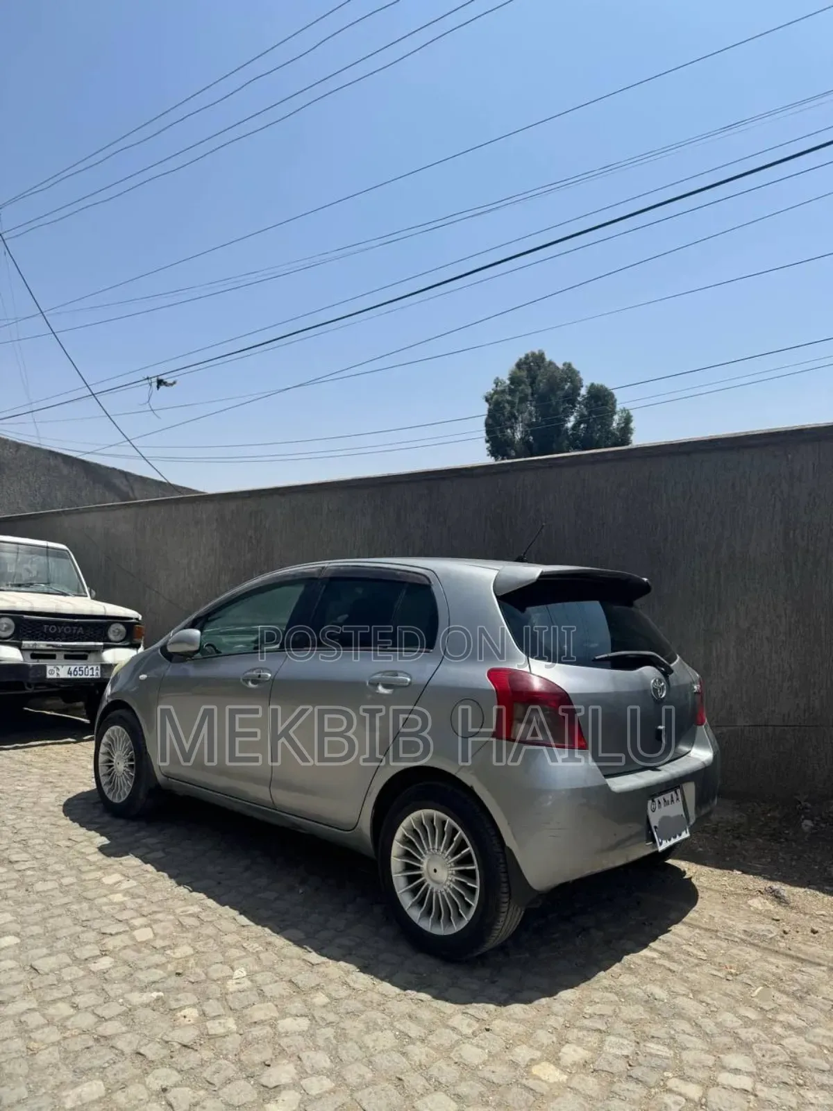 Toyota Yaris 1.0 VVT-i 2007 Gray