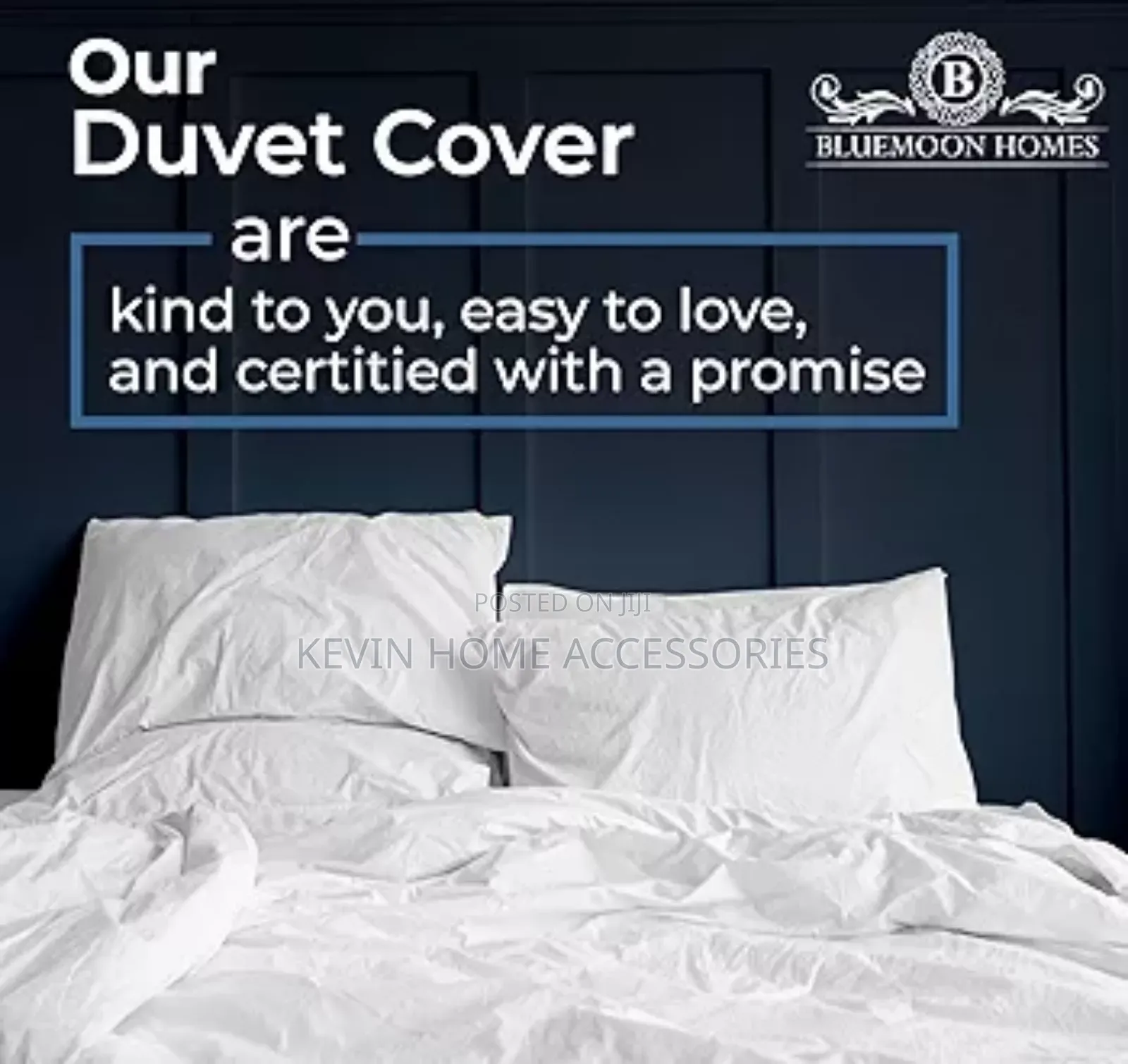 Bedsure White Duvet Cover King Queen Size Size - Soft Double Brushed