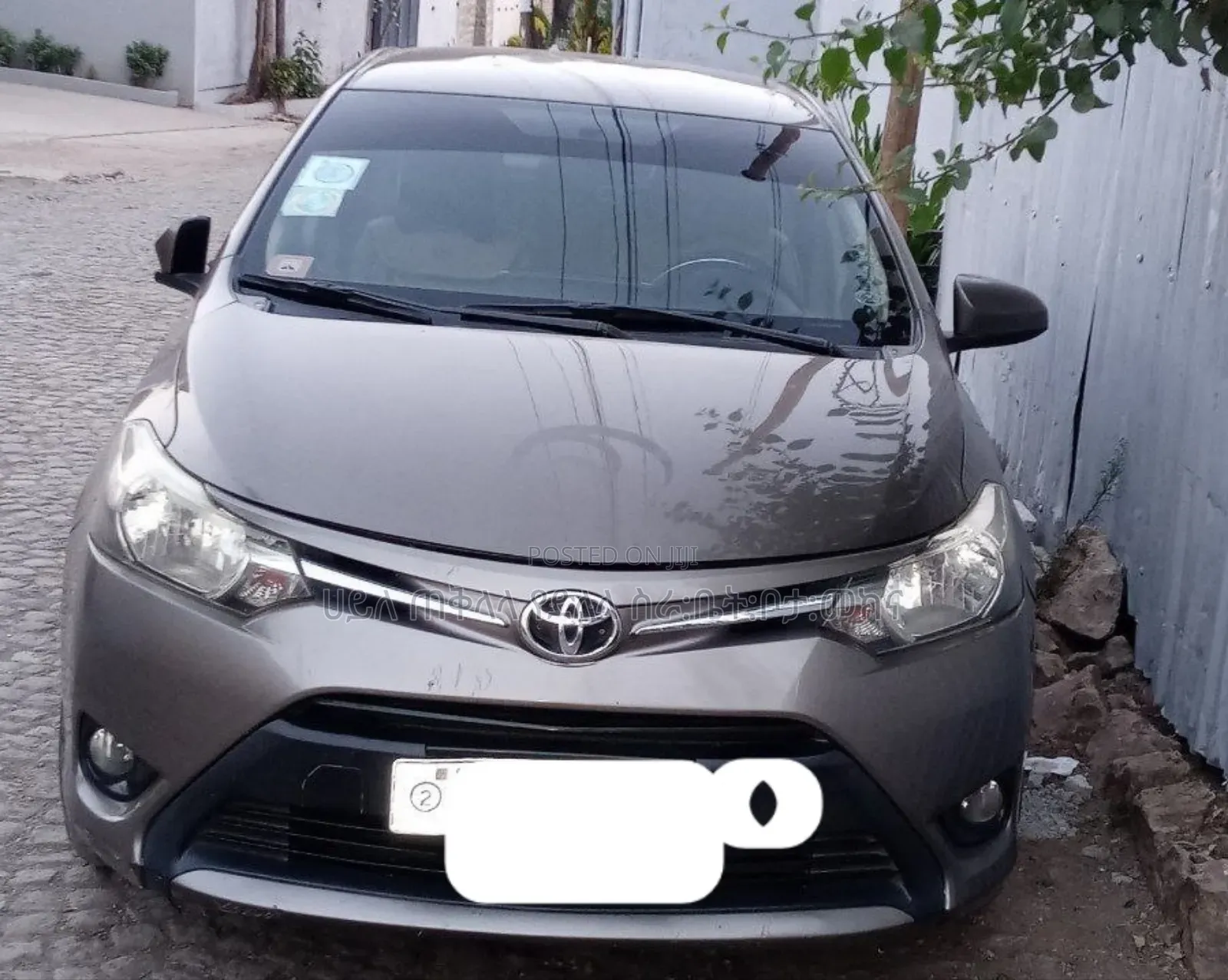 Toyota Yaris 2014 Gray