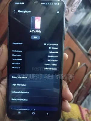 Samsung Galaxy A04e 32 GB Black