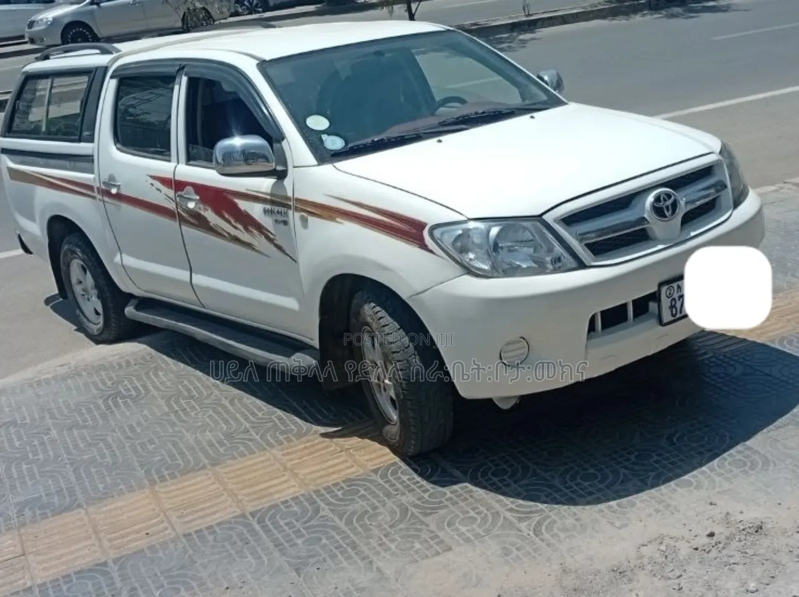 Toyota Hilux 2008 White