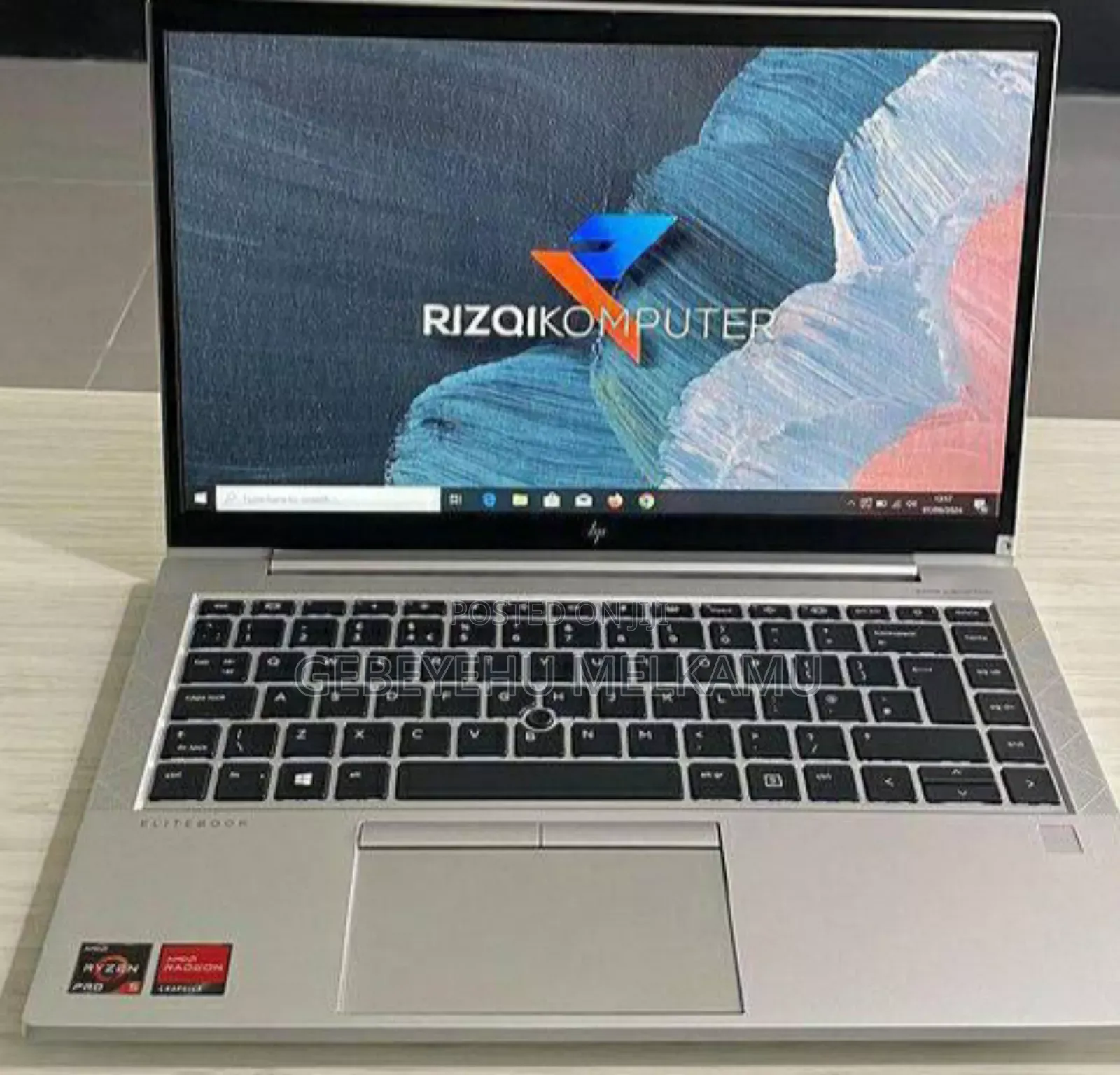 New Laptop HP EliteBook 835 G7 16GB AMD Ryzen 5 SSD 512GB