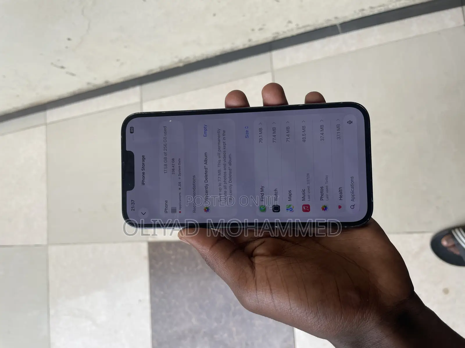 Apple iPhone 13 Pro Max 256 GB Blue