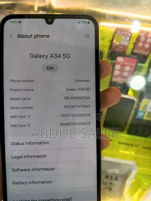 Samsung Galaxy A34 5G 128 GB Black