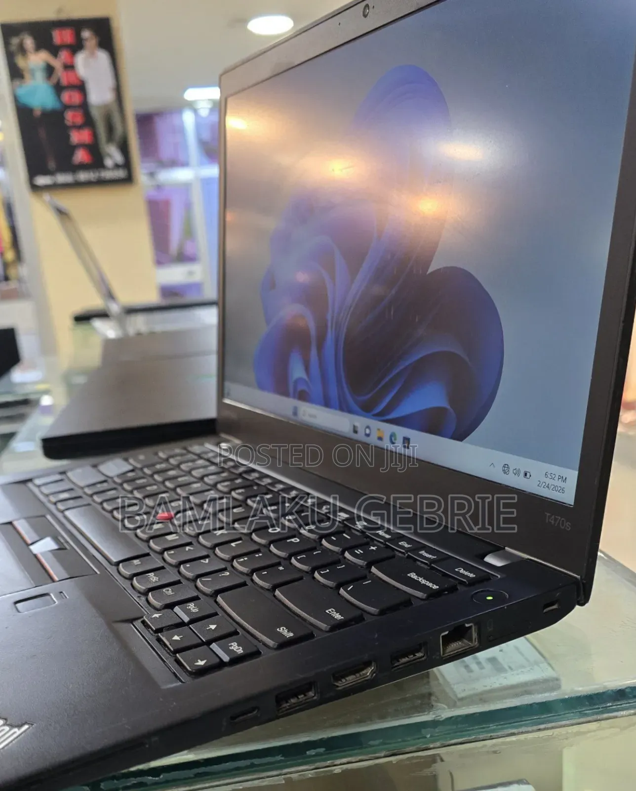 New Laptop Lenovo ThinkPad T470s 8GB Intel Core i5 SSD 512GB