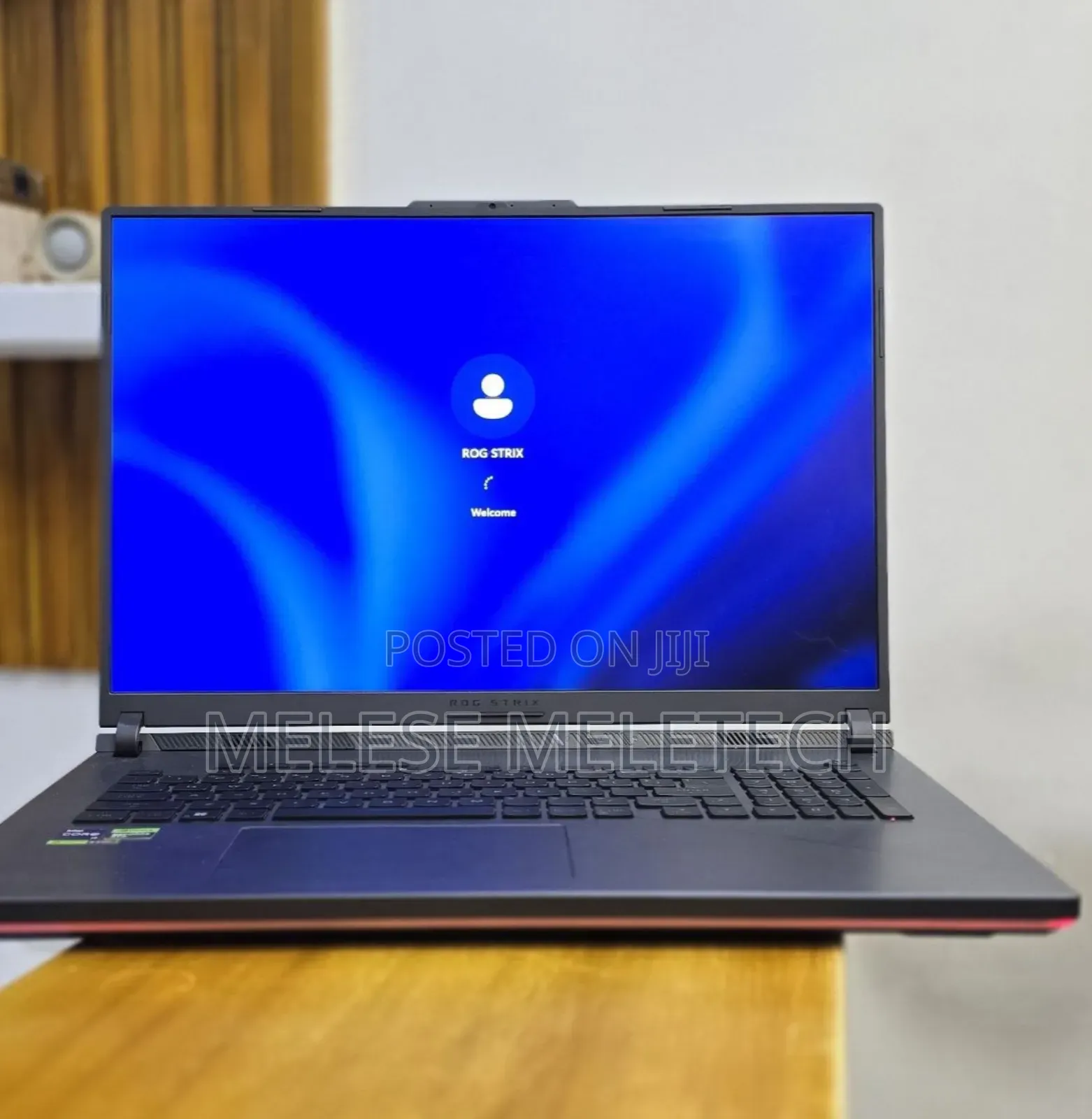 New Laptop Asus ROG Strix G17 32GB Intel Core i9 SSD 2T