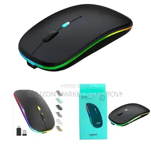 Original Laptop Chargebl Wireless Mouse ኦርጅናል የኮምፒውተር እና ላፕቶፕ ማውስ
