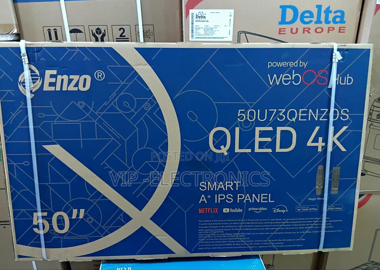 Enzo 50 Inch Smart Webos Hub Qled Original Enzo Television
