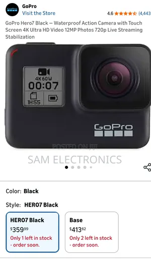 Go Pro Hero 7 Black