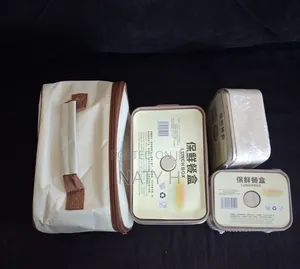 Portable Lunch Box With Bag. 3in1