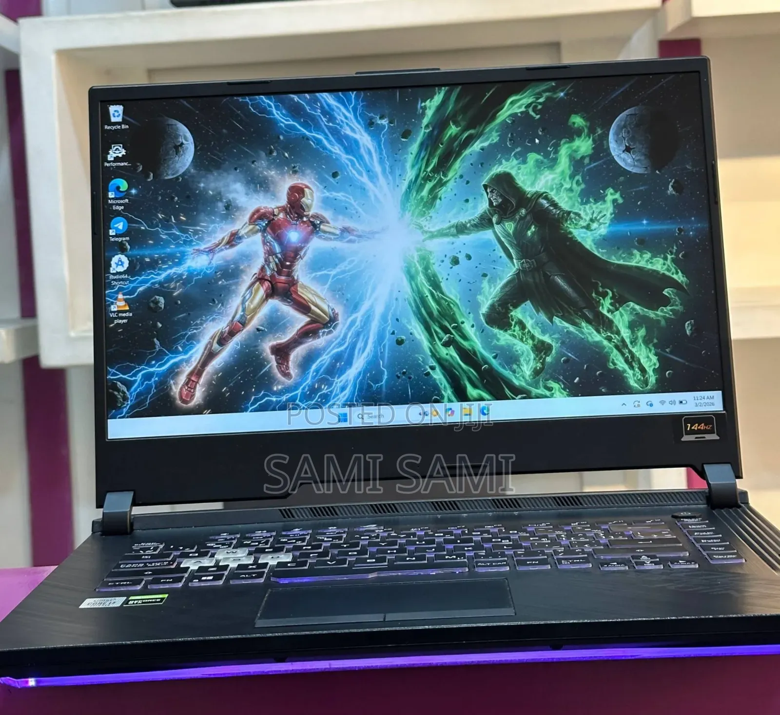 New Laptop Asus ROG Strix G15 16GB Intel Core i7 SSD 512GB