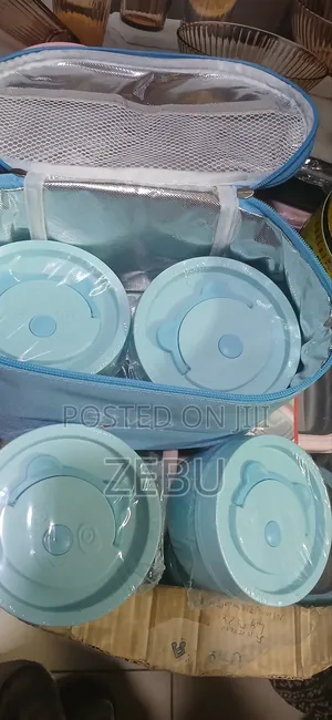 New 4pic Lunch Box With Bag