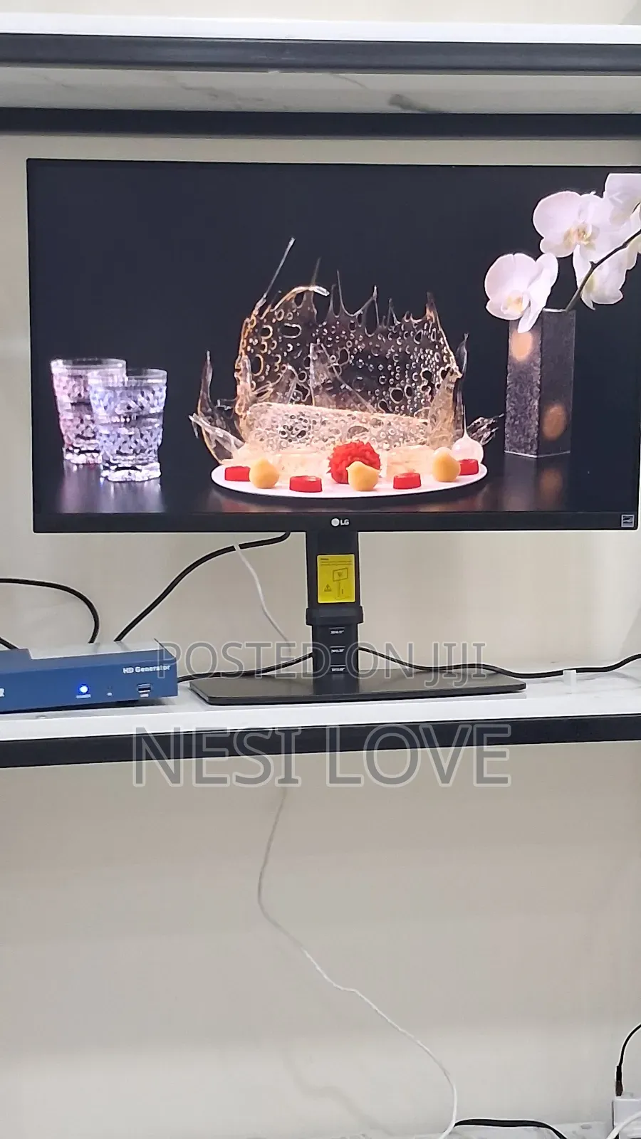 Lg 27" Frameless Monitor