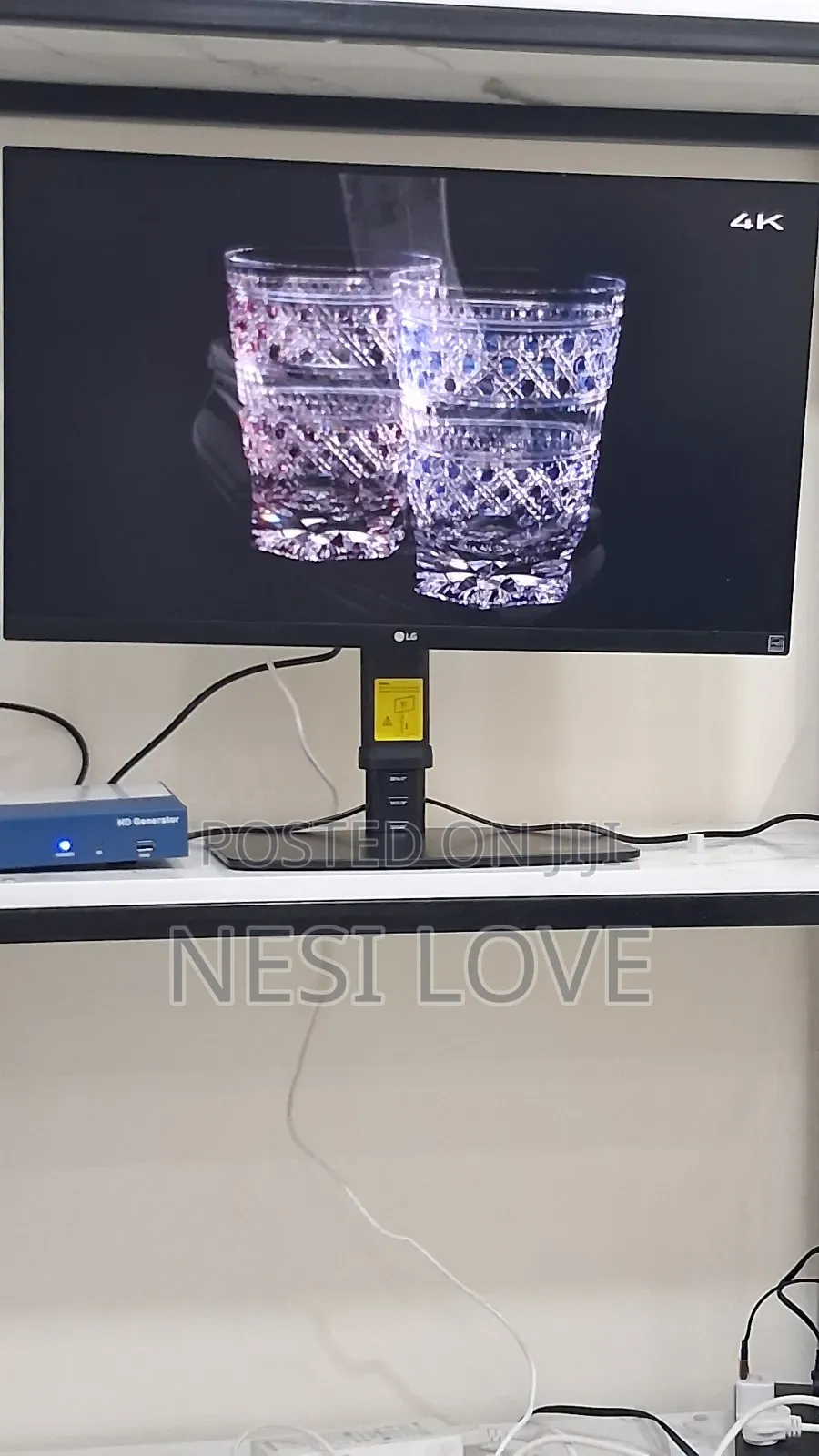 Lg 27" Frameless Monitor