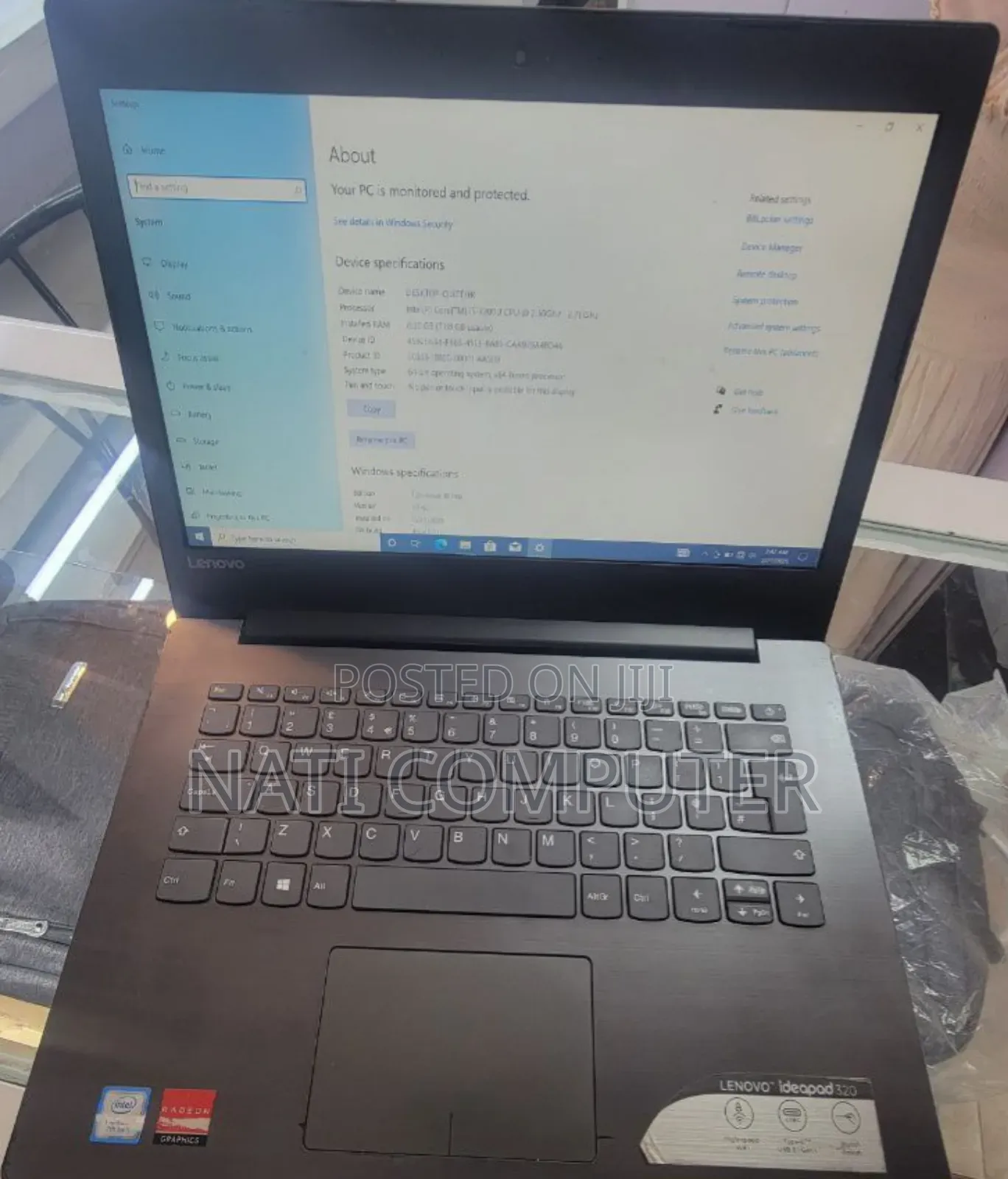 New Laptop Lenovo 8GB Intel Core i5 HDD 1T