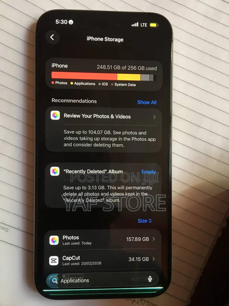 Apple iPhone 15 Pro Max 256 GB Gray